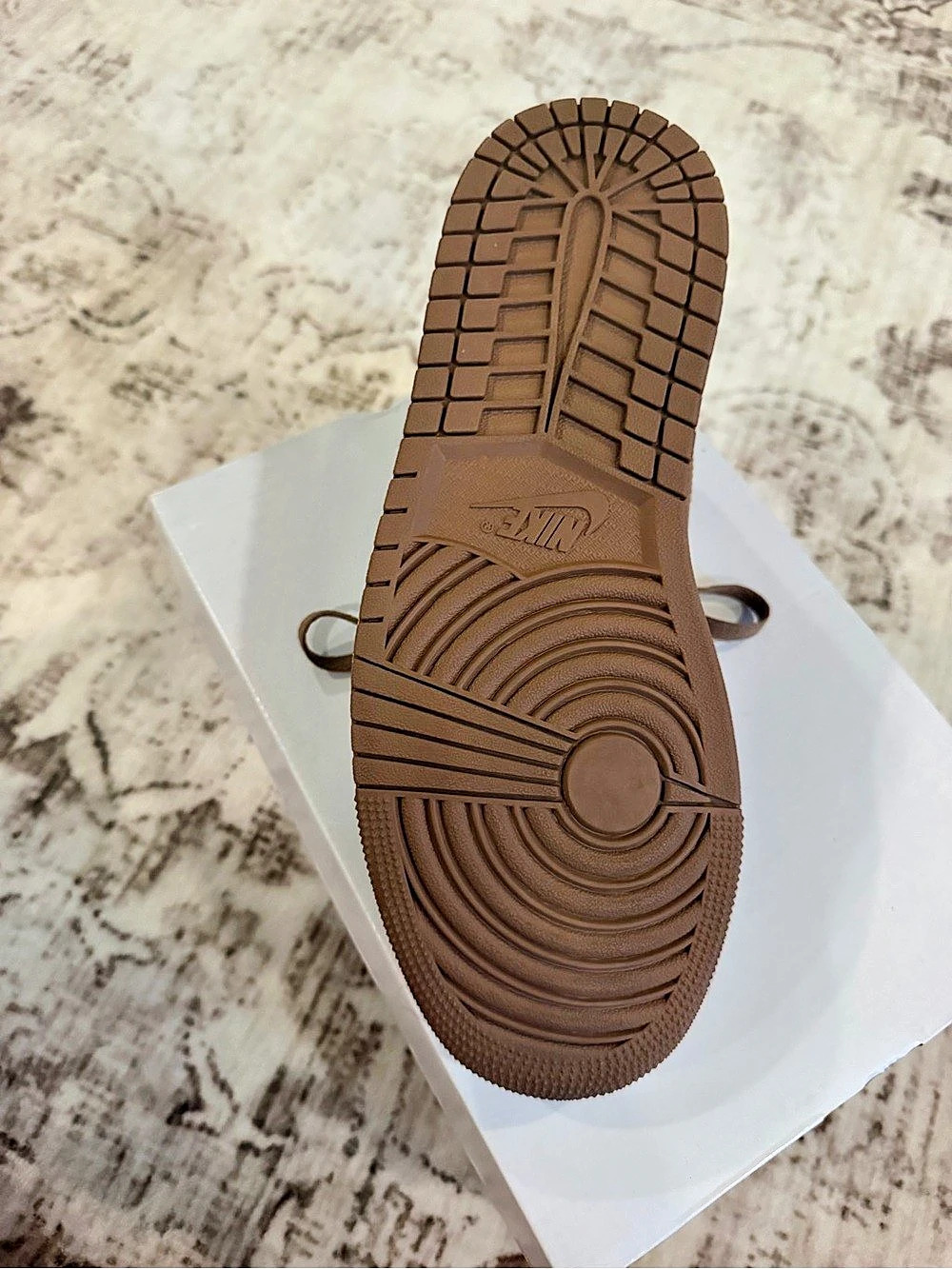 Nike Air Jordan 1 Low Sneakers Brown & Black- New in box - Picture 3 of 4